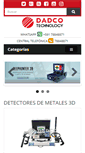 Mobile Screenshot of detectoresdemetalesbolivia.com